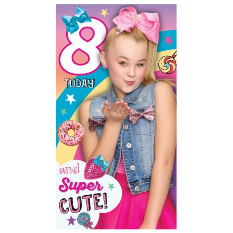 JoJo Siwa 8 Today 8th Birthday Card £2.10